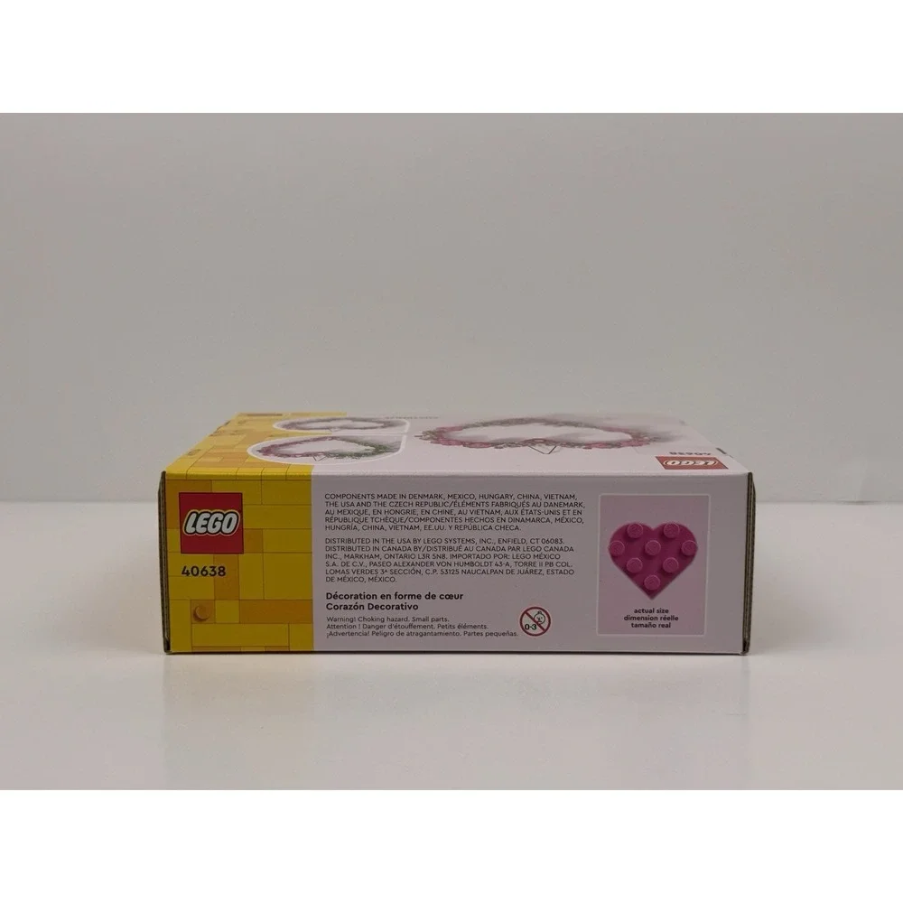 LEGO 40638 Heart Ornament Customize Building Toy 254 pcs/pzs